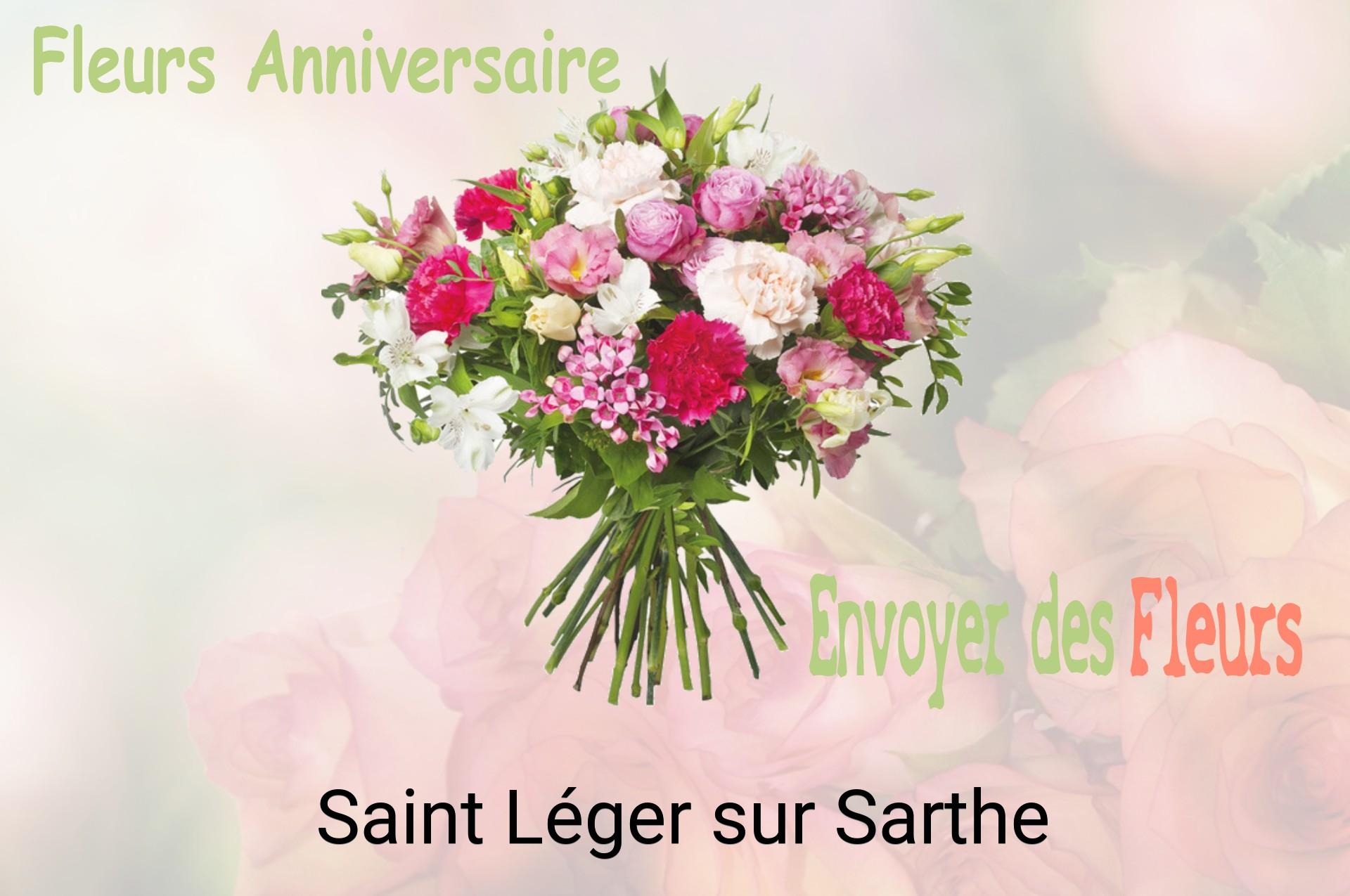 Bouquet de fleurs d’anniversaire livré à Saint-Léger-sur-Sarthe